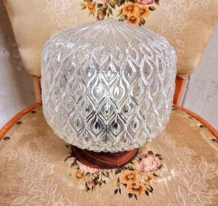 Vintage Mid Century Design Glass Ceiling Lamp - Yatva