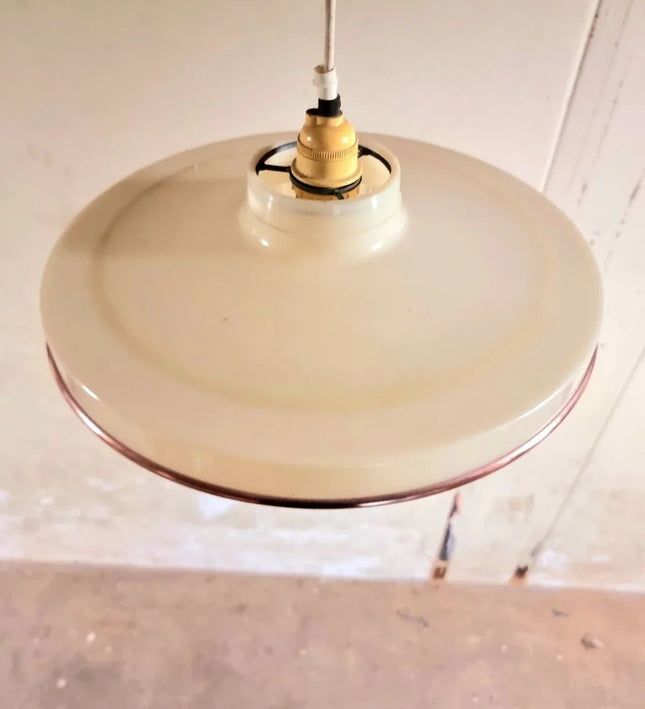 Vintage Mid Century Flying Saucer /UFO Ceiling Lamp - Yatva