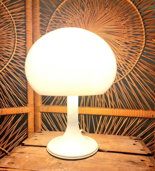 Vintage Mid Century Globe Mushroom Lamp - Yatva