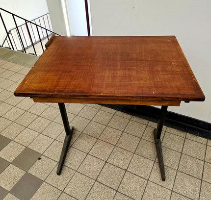 Vintage Mid - Century Industrial Adjustable Drafting Table - Yatva