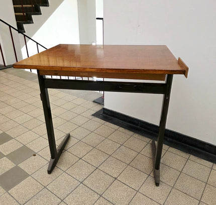 Vintage Mid - Century Industrial Adjustable Drafting Table - Yatva