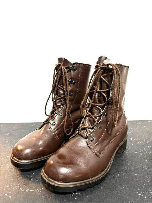 Vintage Military Lace up boots - Yatva