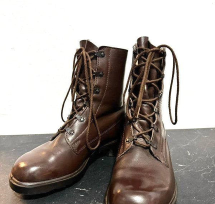 Vintage Military Lace up boots - Yatva