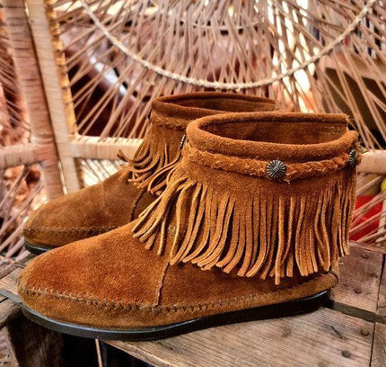 Vintage Minnetonka Women's Ankle Boots. - Yatva