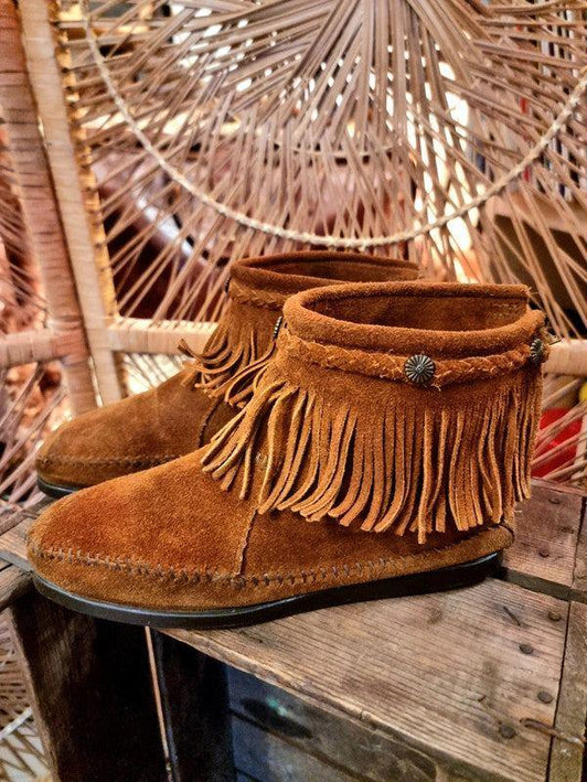 Vintage Minnetonka Women's Ankle Boots. - Yatva