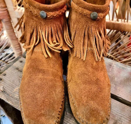 Vintage Minnetonka Women's Ankle Boots. - Yatva