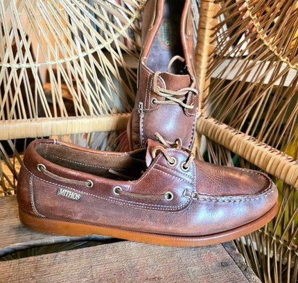 Vintage Mithos Boat Shoes - Yatva