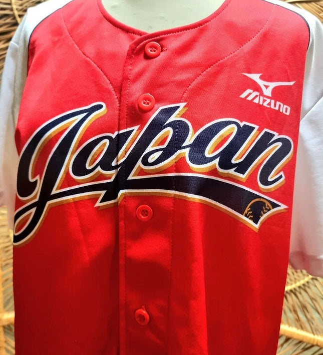 Vintage Mizuno Samurai Japan Jersey Rare WBC World Baseball Classic - Yatva