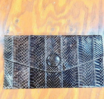Vintage Moc Cro Clutch / Shoulder Bag - Yatva