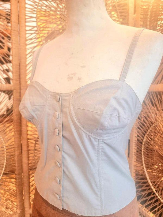 Vintage Mondi Corset Top - Yatva
