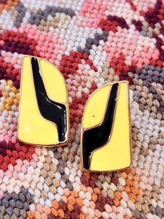 Vintage Monet Style Clip - On Earrings - Yatva