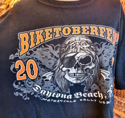 Vintage Motorcycle Rally USA T-shirt - Yatva