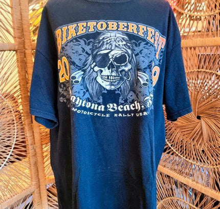 Vintage Motorcycle Rally USA T-shirt - Yatva