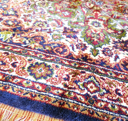 Vintage Museum Shelly Transitional Rust Medallion Area Rug – 135cm x 175cm - Yatva