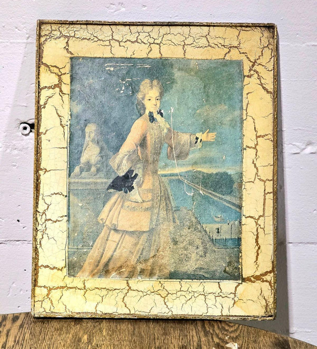 Vintage Neoclassical Style Framed Print - Yatva