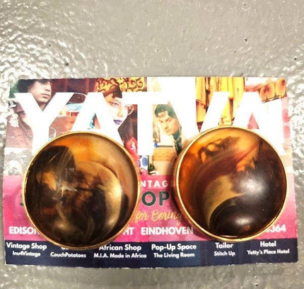 Vintage New 80s Clip On Earrings - Yatva
