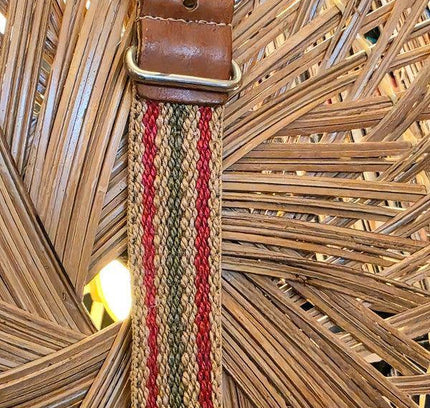 Vintage New Man Striped Belt - Yatva