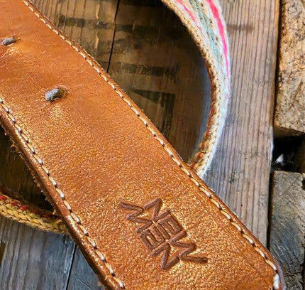 Vintage New Man Striped Belt - Yatva