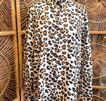 Vintage Norah Panther print Shirt - Yatva