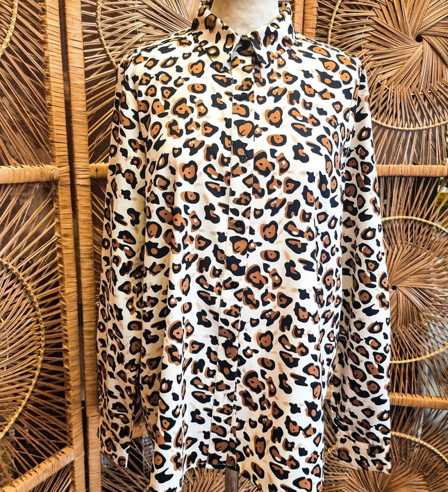 Vintage Norah Panther print Shirt - Yatva