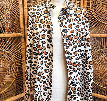 Vintage Norah Panther print Shirt - Yatva