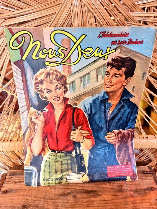 Vintage Nous Deux 50's Magazine - Yatva