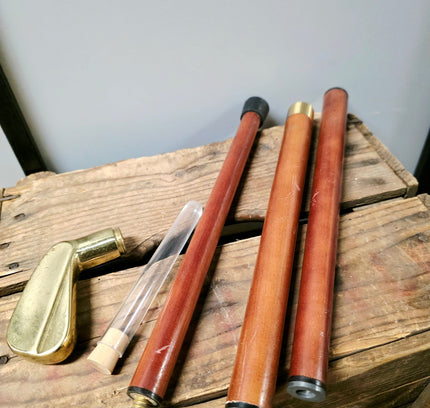 Vintage Oscore Golf Club Tippling Cane with Hidden Secret Flask - Yatva
