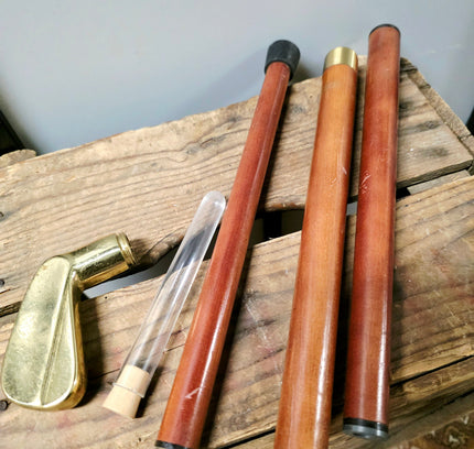 Vintage Oscore Golf Club Tippling Cane with Hidden Secret Flask - Yatva