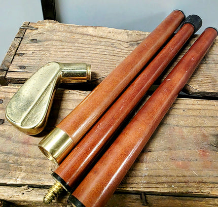 Vintage Oscore Golf Club Tippling Cane with Hidden Secret Flask - Yatva
