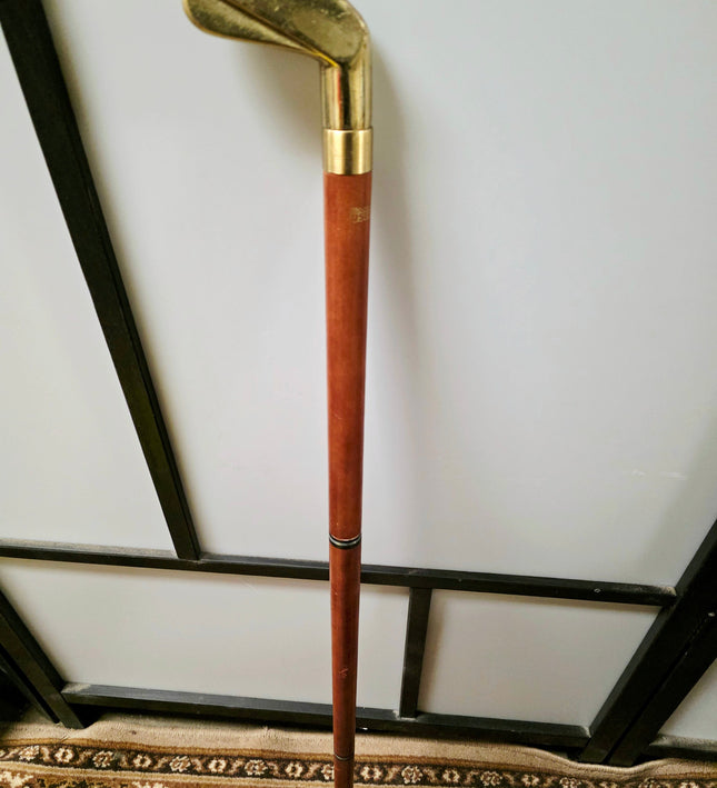 Vintage Oscore Golf Club Tippling Cane with Hidden Secret Flask - Yatva