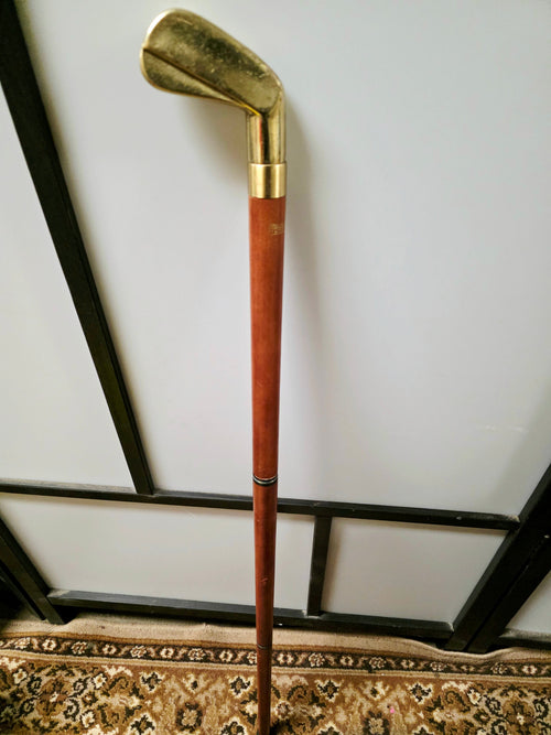 Vintage Oscore Golf Club Tippling Cane with Hidden Secret Flask