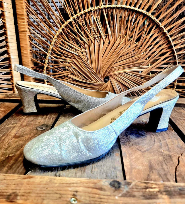 Vintage Oswald Austria Slingback Shoes - Yatva