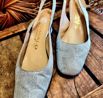 Vintage Oswald Austria Slingback Shoes - Yatva