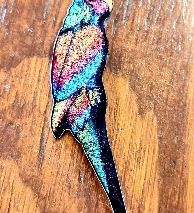 Vintage Parrot Brooch - Yatva