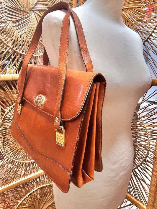 Vintage PE Florence Leather Shoulder / Hand Bag - Yatva