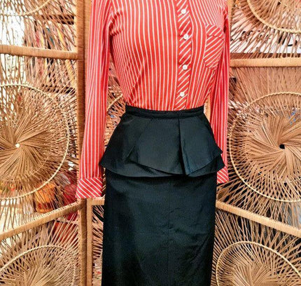 Vintage Peplum Goteburg Skirt - Yatva