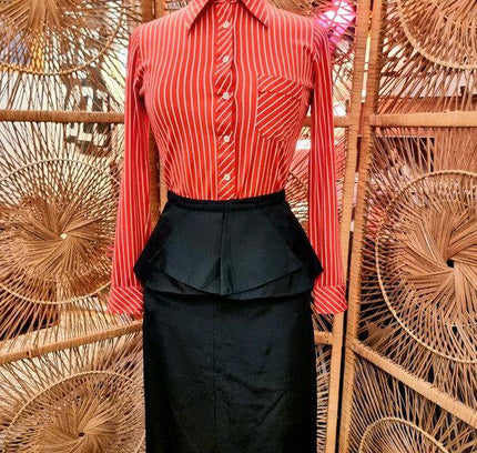 Vintage Peplum Goteburg Skirt - Yatva