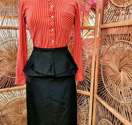 Vintage Peplum Goteburg Skirt - Yatva