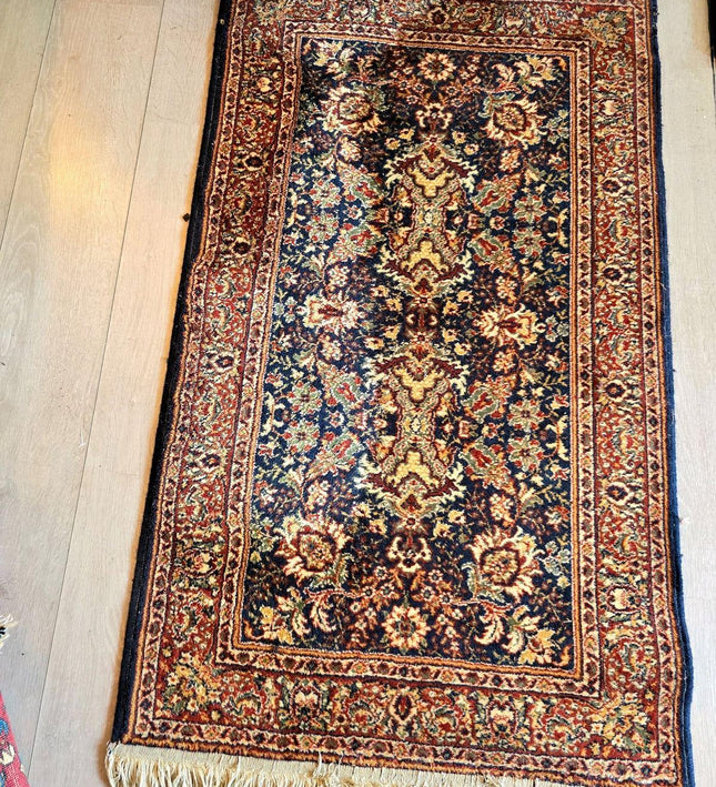 Vintage Persian Pure New wool Rug by Eurogros - Yatva