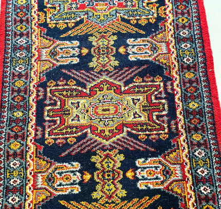 Vintage Persian - Style Tribal Runner - Yatva