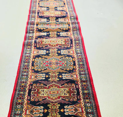 Vintage Persian - Style Tribal Runner - Yatva