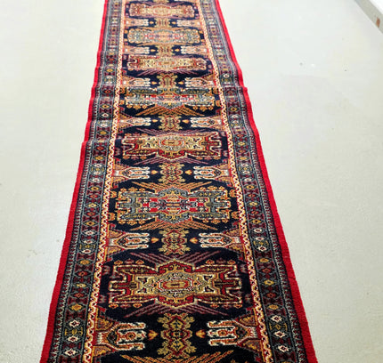 Vintage Persian - Style Tribal Runner - Yatva