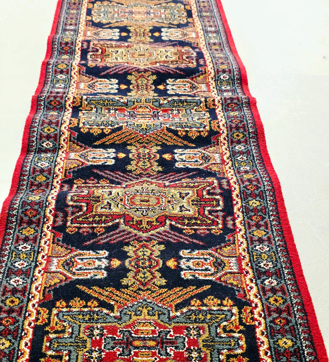 Vintage Persian - Style Tribal Runner - Yatva