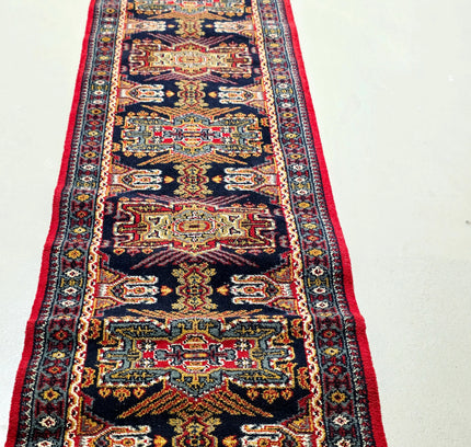 Vintage Persian - Style Tribal Runner - Yatva