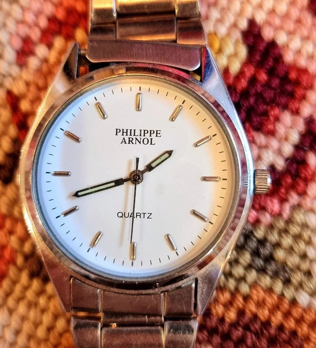 Vintage Philippe Arnol Quartz Watch - Yatva