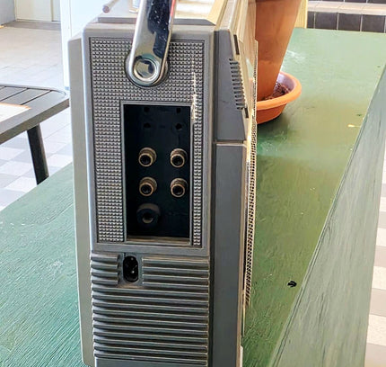 Vintage Philips D8418 Spatial Stereo Boombox | 1980s Radio Cassette Player - Yatva