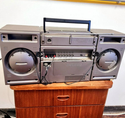 Vintage Philips Stereo Radio Cassette Boombox - Yatva