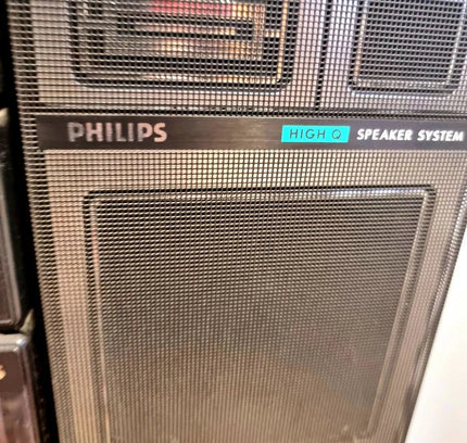 Vintage Philips Stereo Radio Cassette Boombox - Yatva