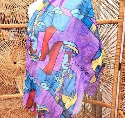 Vintage Picasso Print Scarf - Yatva