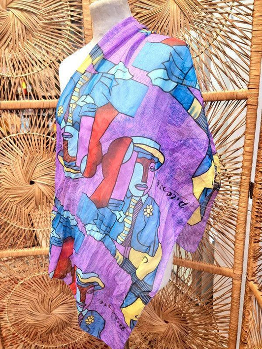 Vintage Picasso Print Scarf - Yatva